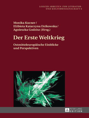 cover image of Der Erste Weltkrieg